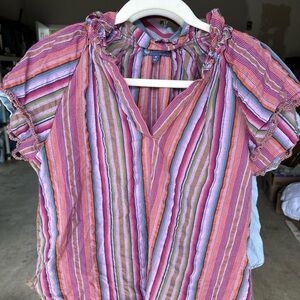Democracy Striped Women's Top